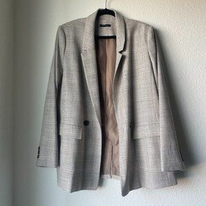 Tommy Hilfiger Gray Plaid Blazer
